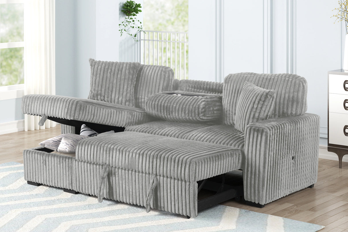 Plush Sectional