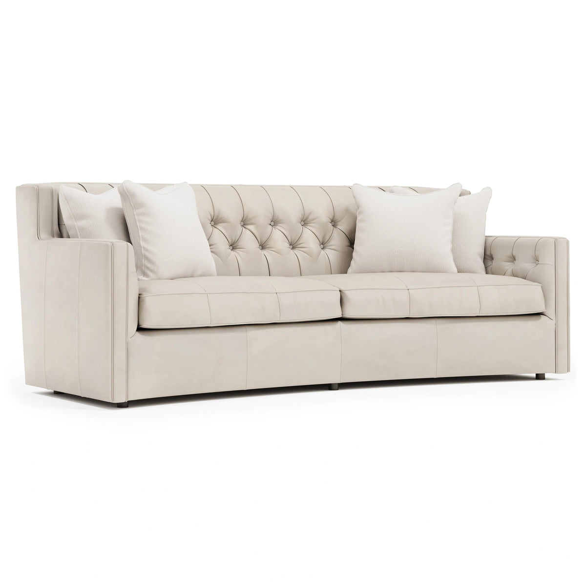 Candace Leather Sofa Without Nails