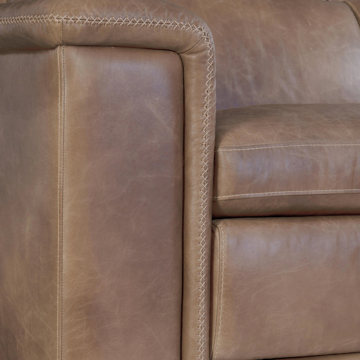 Lioni Leather Power Motion Sectional