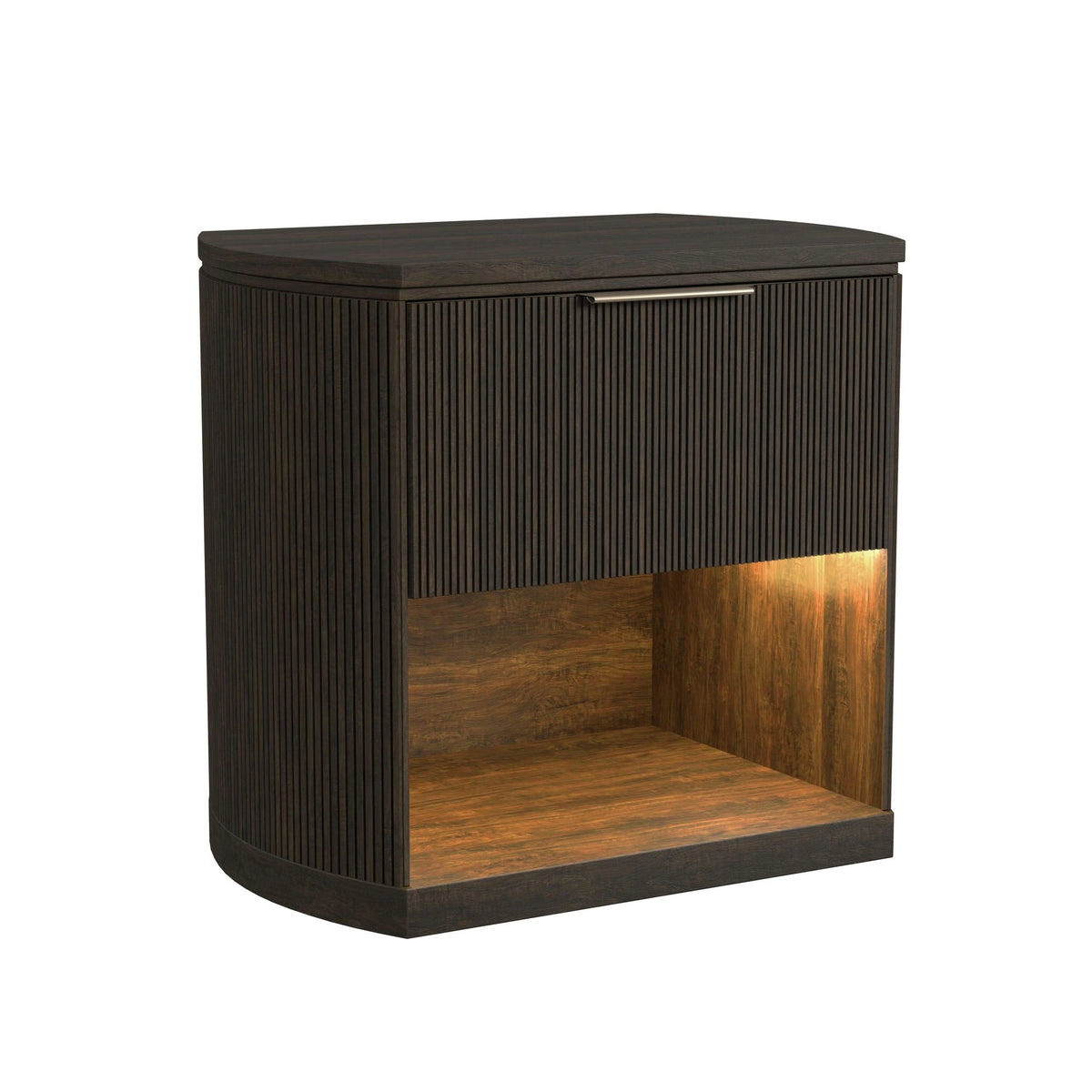 Sylvie UPH Bedroom Set with 2 Nightstands
