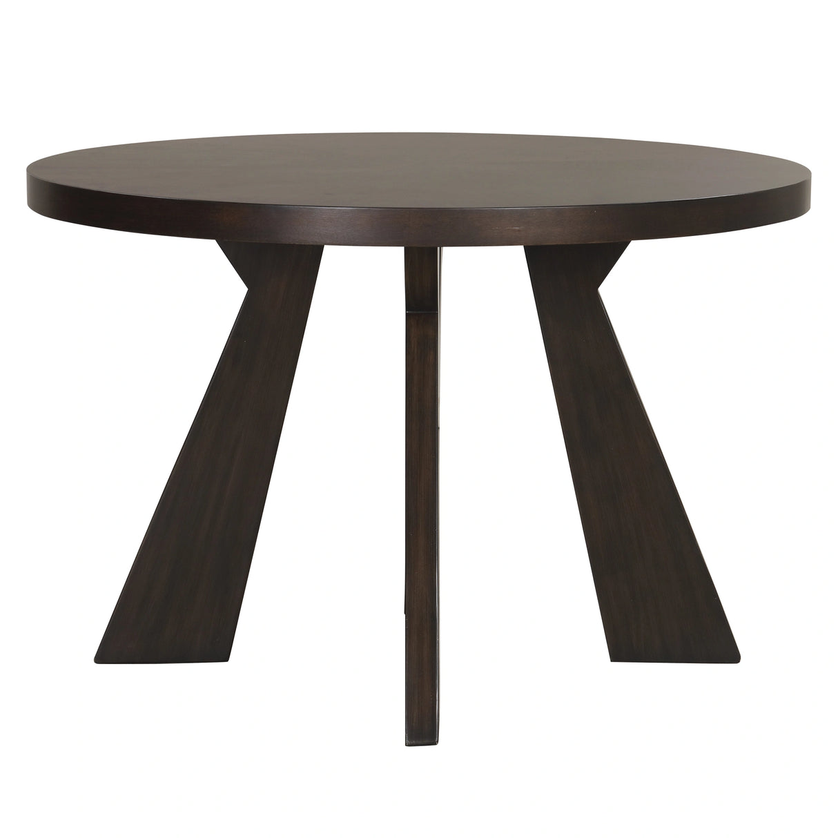 Chestnut Ridge 47" Round Table-Brown