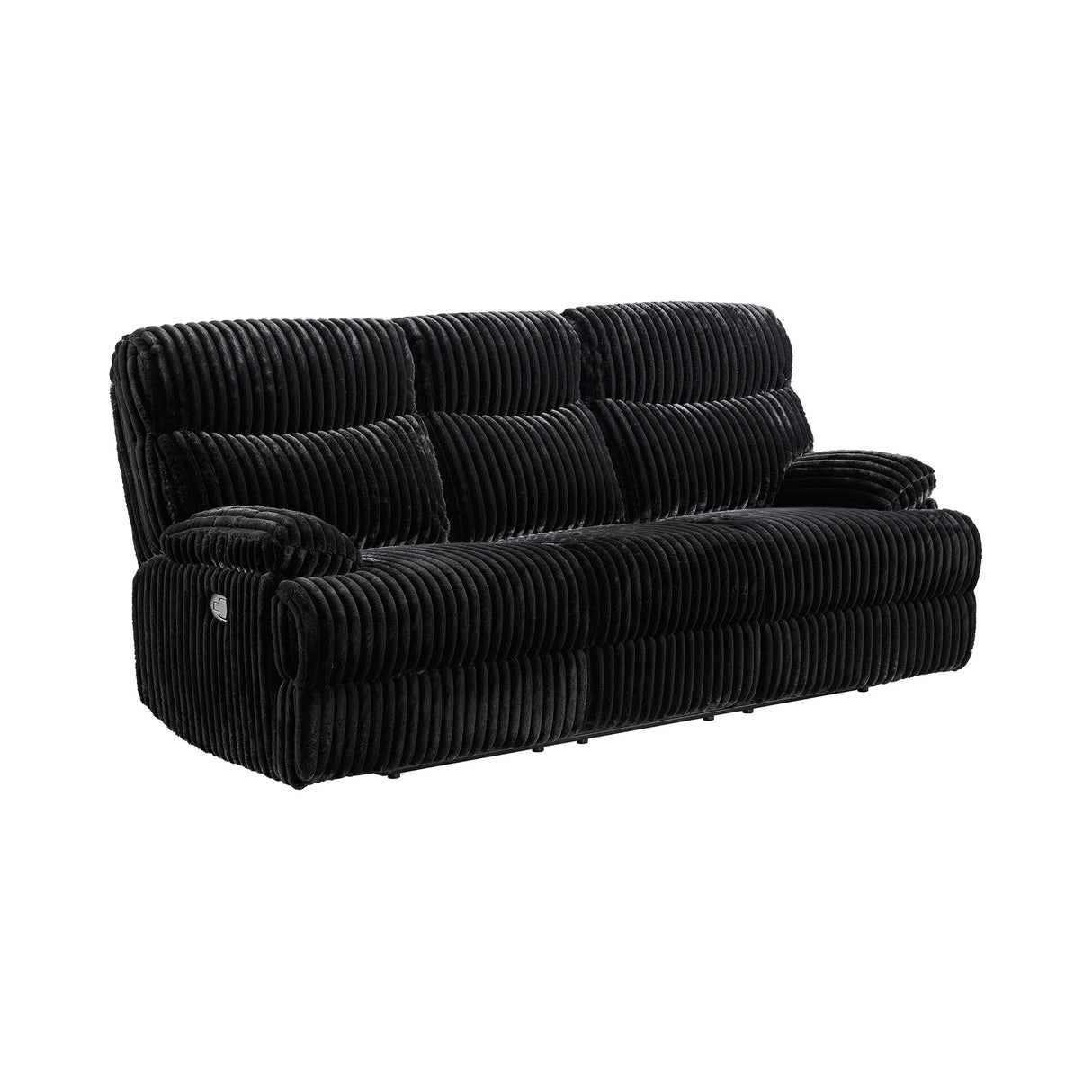 Admiral Living Room Set in Masis Black
