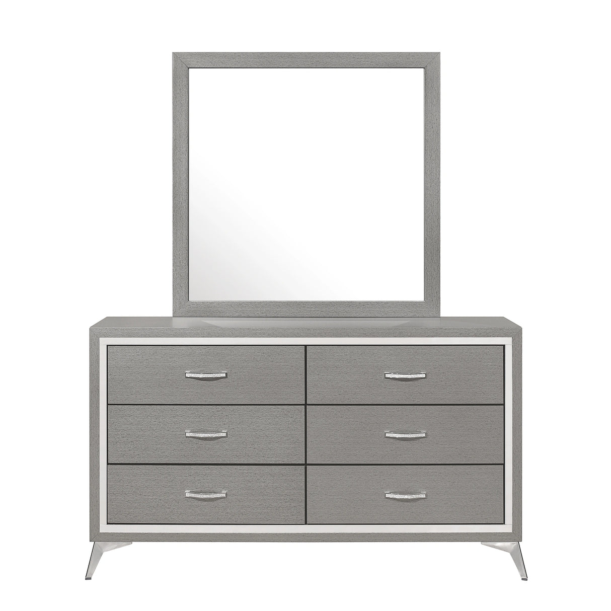 Huxley Mirror-Gray