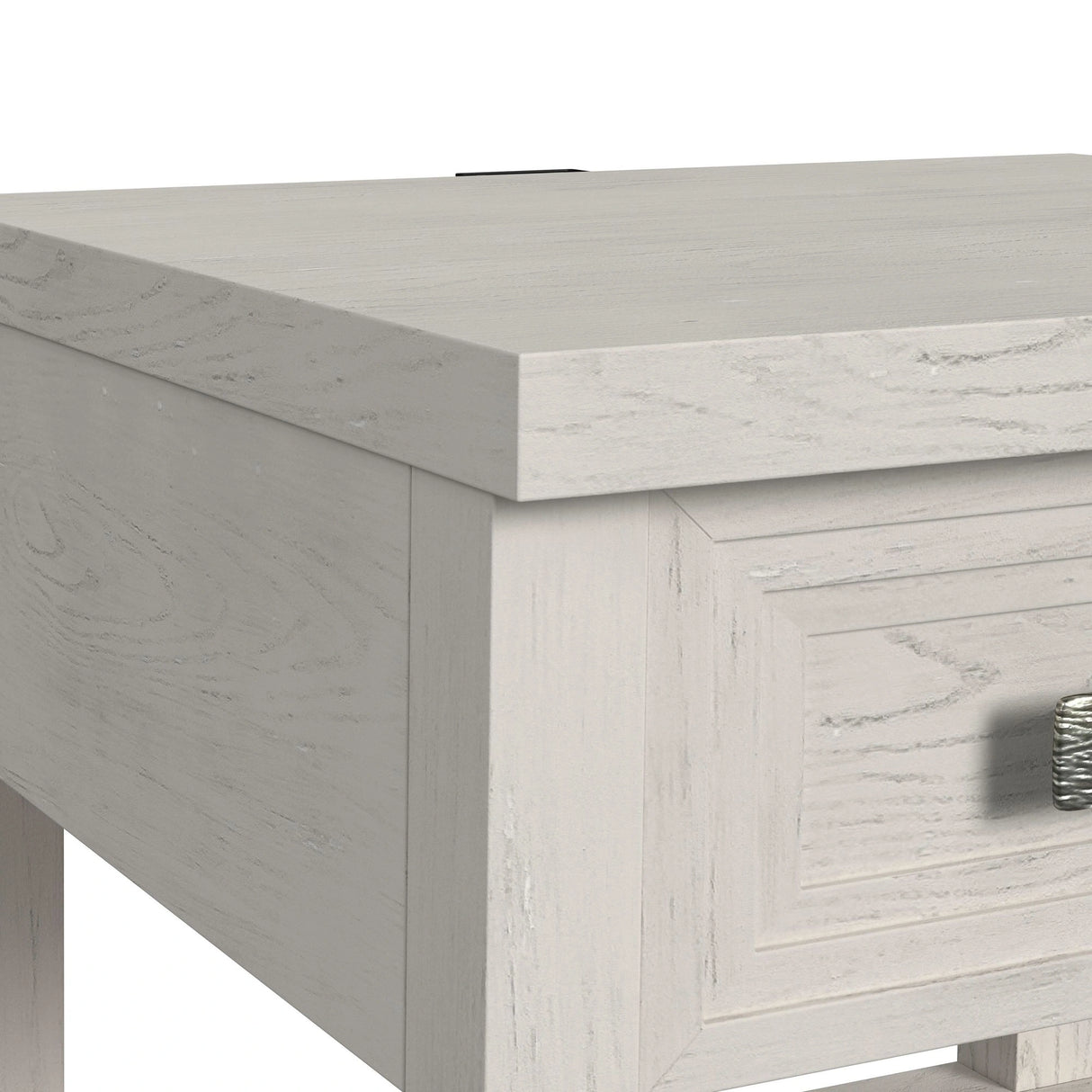 Avalanche 3PC Occasional Table Set in Antique White-Coffee Table, End Table & Sofa Table