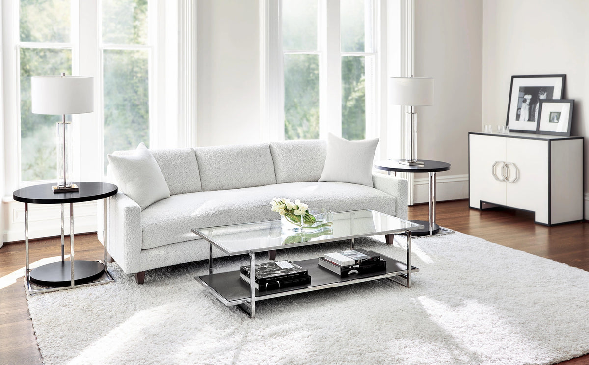 Carlie Fabric Sofa Without Pillows