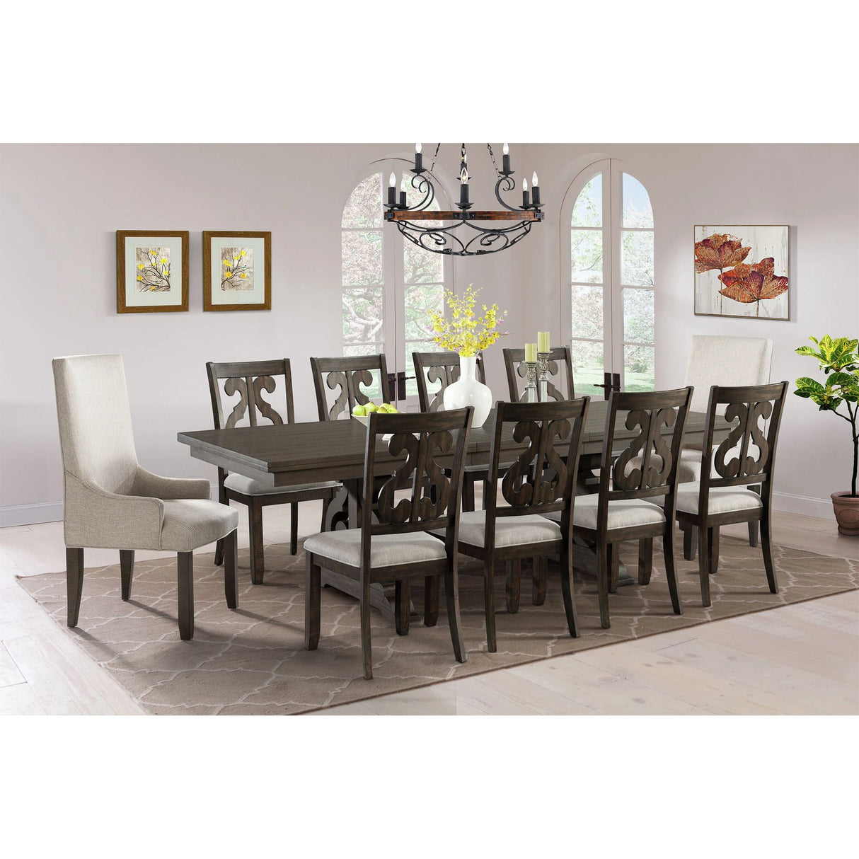Stone Parson Arm Chair (2 Per Pack)