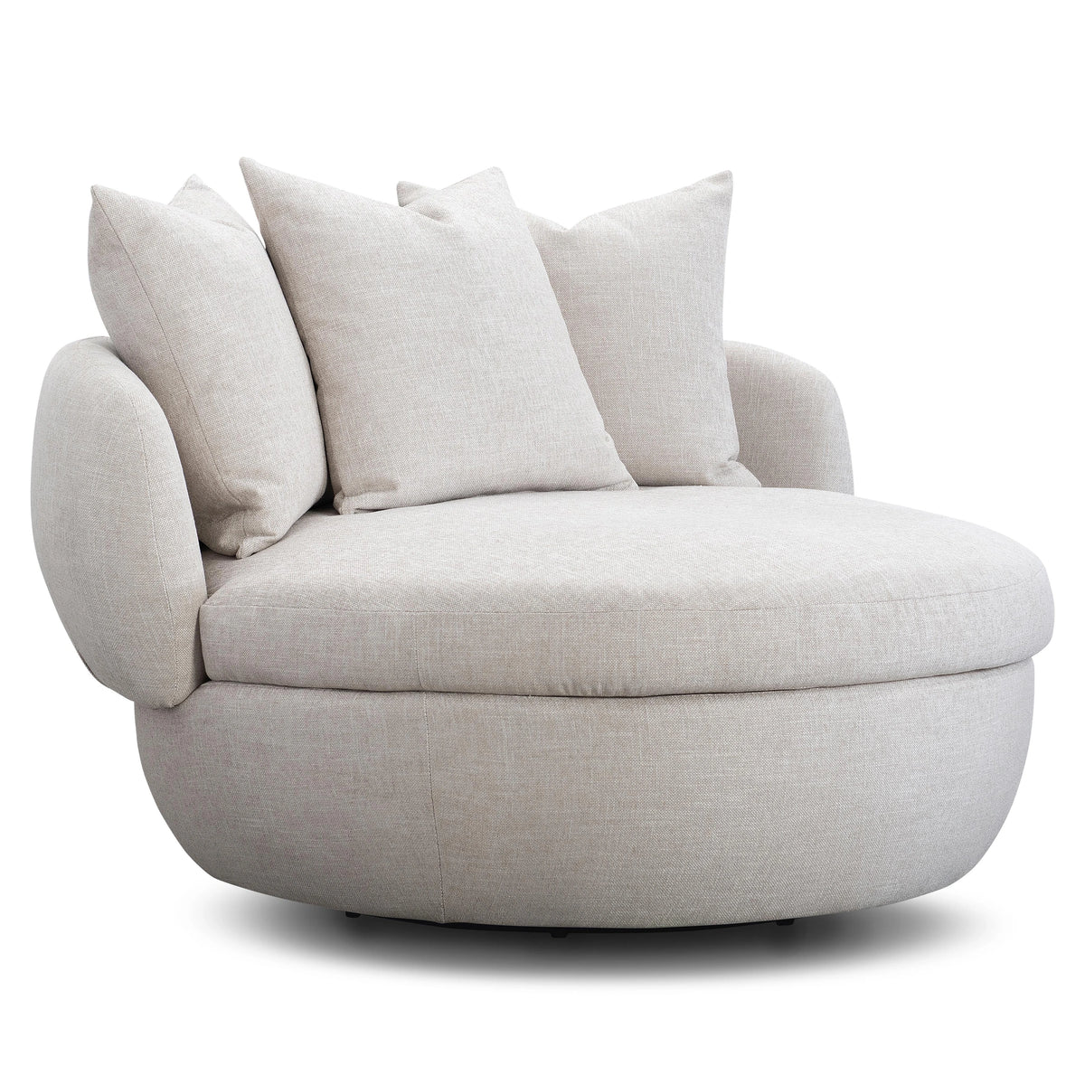 Ollie Fabric Swivel Chair