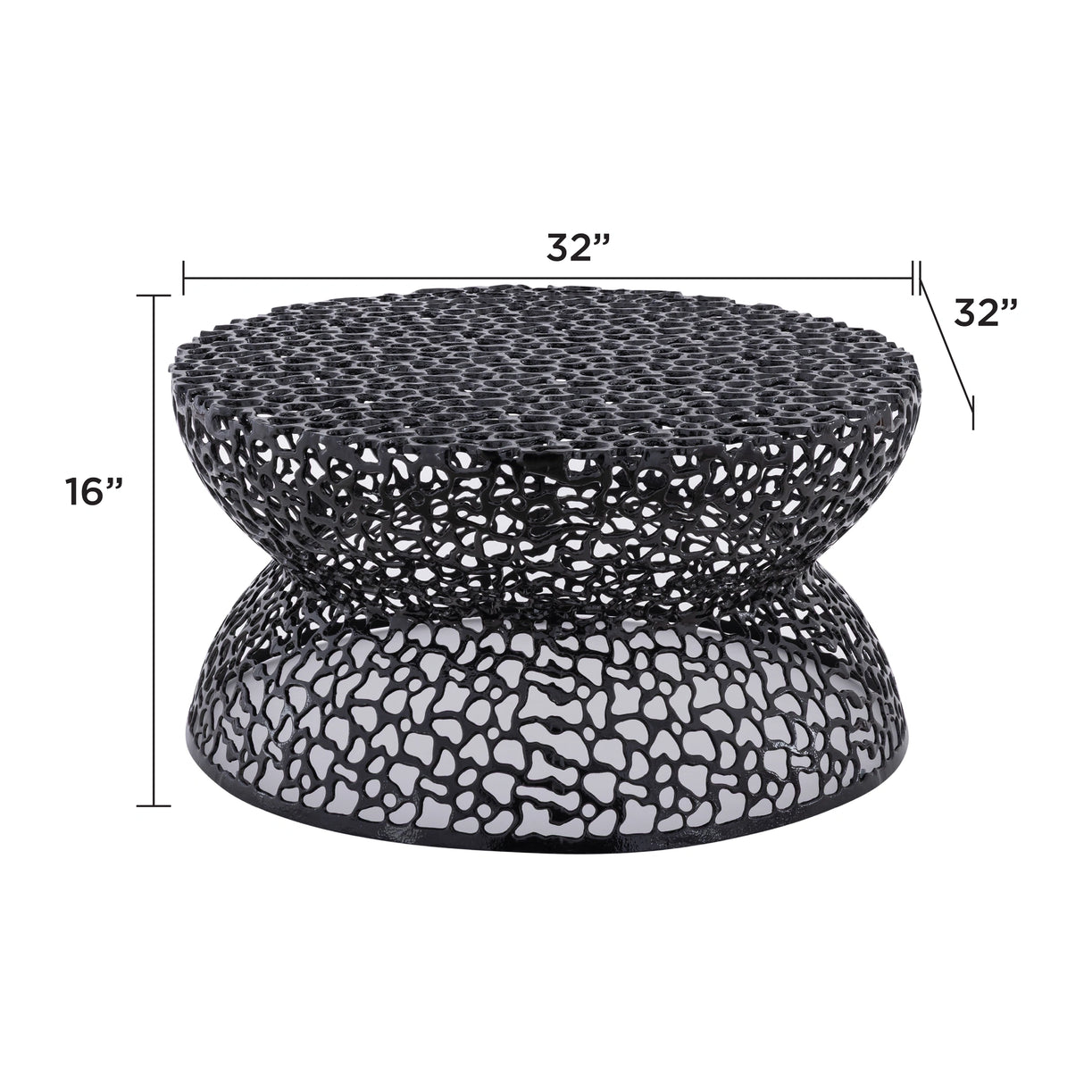 T3704-35 COFFEE TABLE BLACK