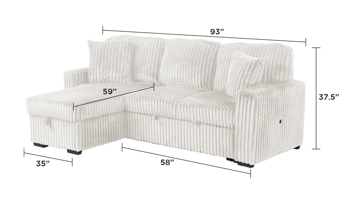 Plush Sectional