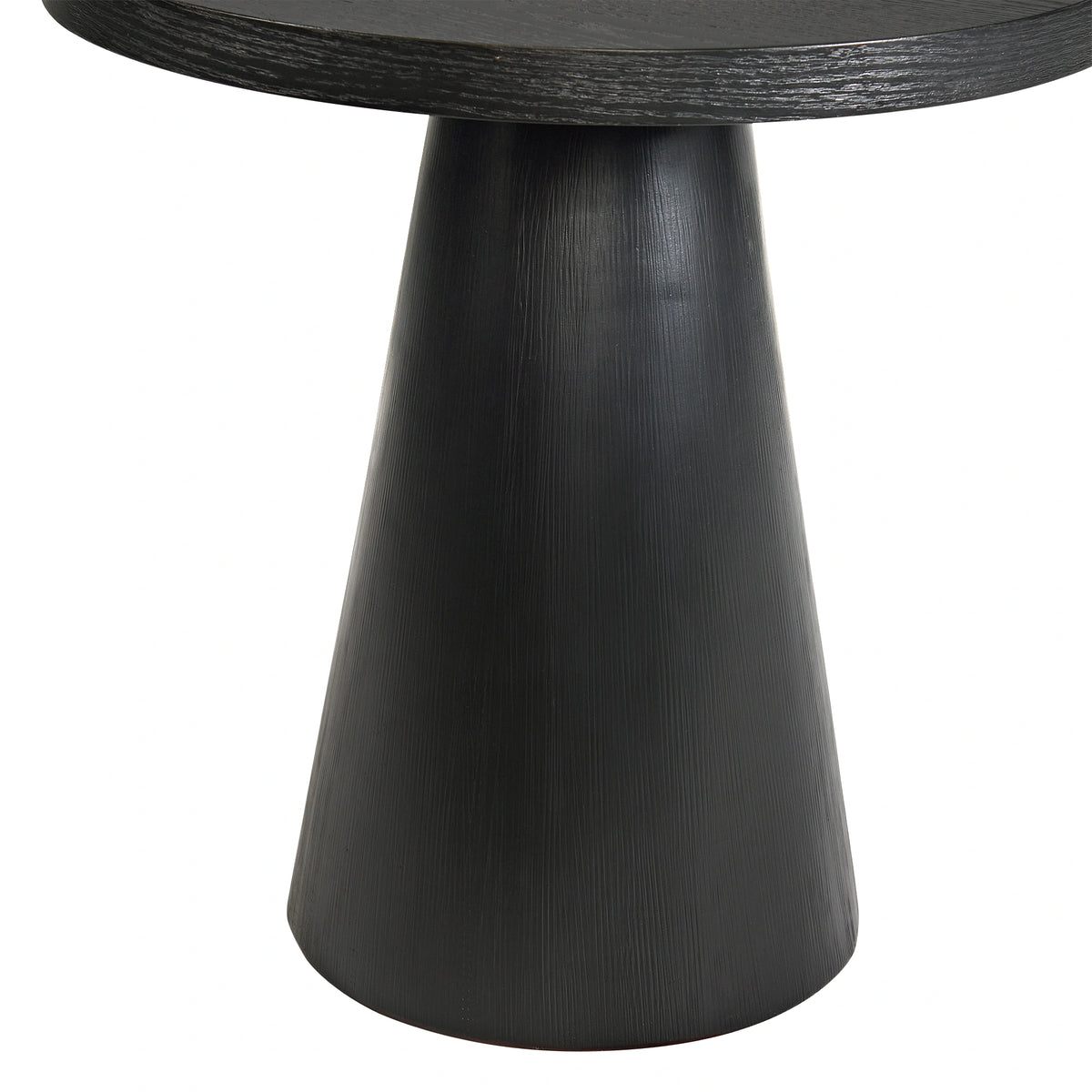 Portland 2PC Occasional Table Set in Black-Coffee Table & End Table