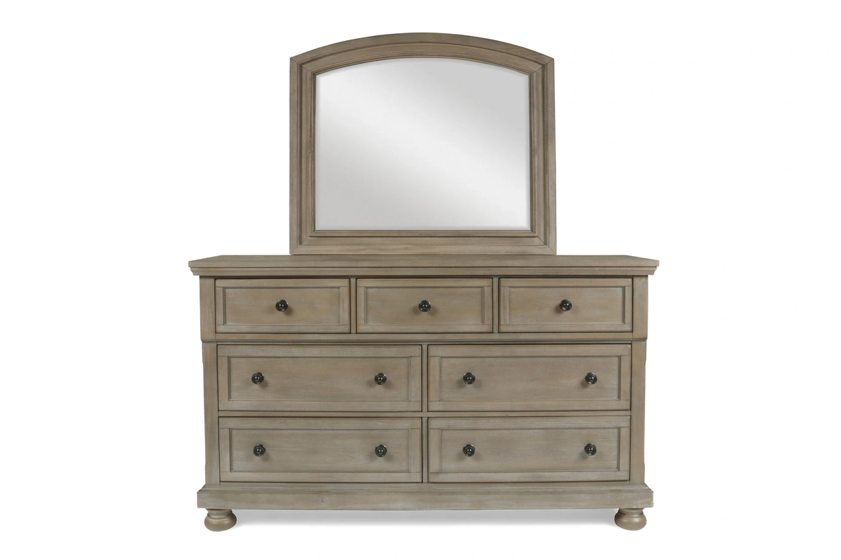 Allegra Mirror-Pewter
