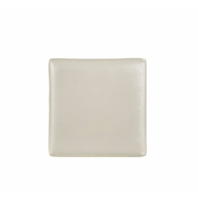 Elements International Twenty Nine Vanity Stool in White