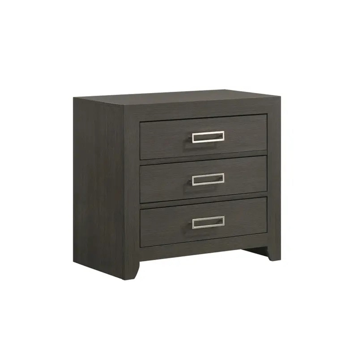 Elements International Sasha Nightstand in Charcoal image
