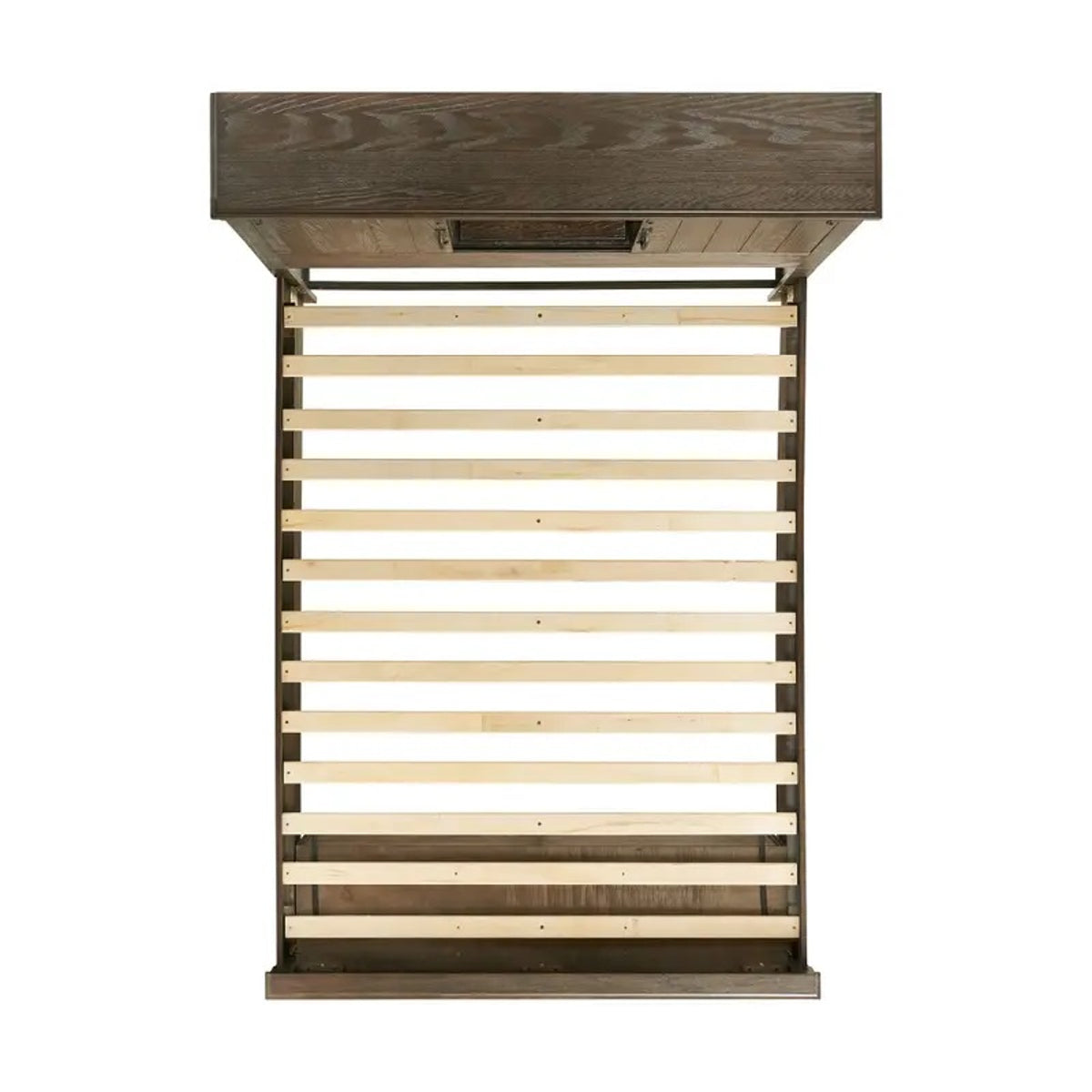 Elements International Scott Queen Platform Storage Bed in Dark