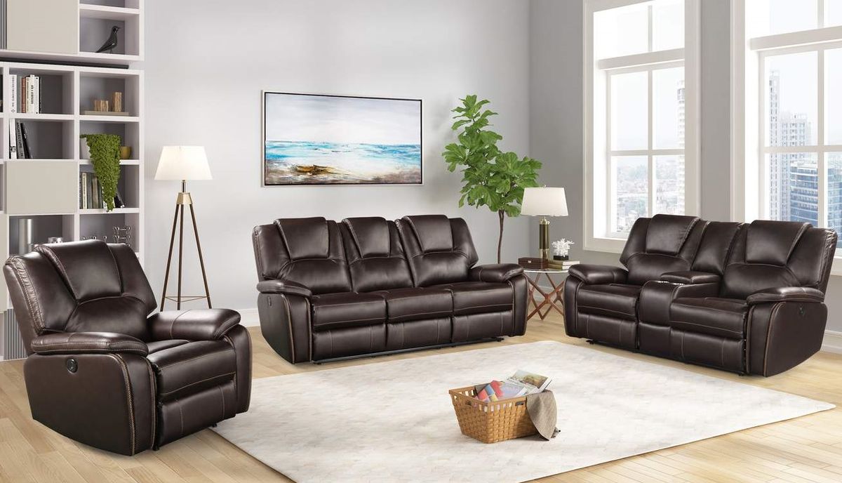Galaxy Home Hong Kong Recliner in Brown