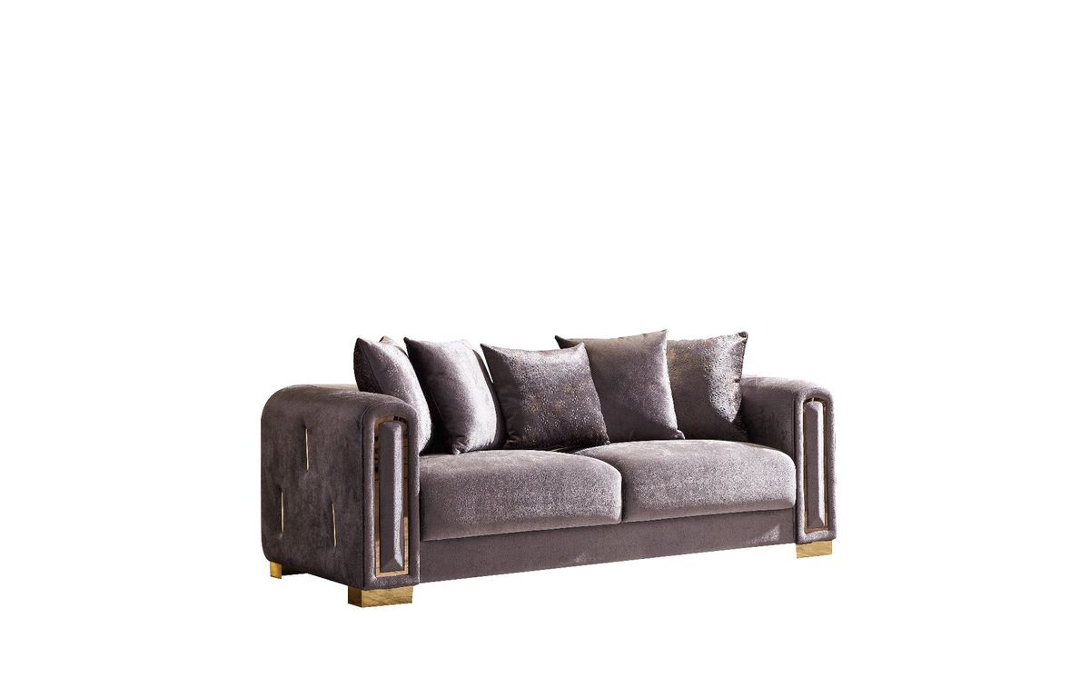 Galaxy Home Impreza Loveseat in Gray image