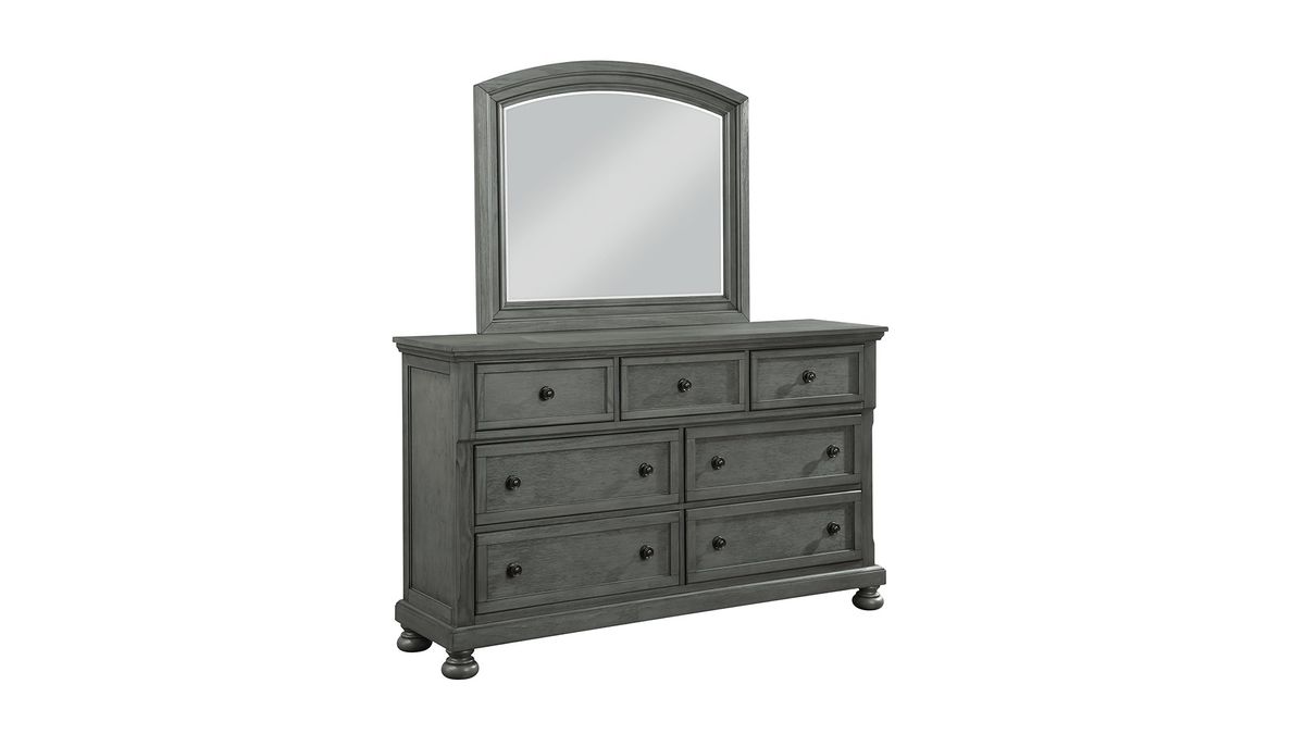 Galaxy Home Jackson Dresser in Gray