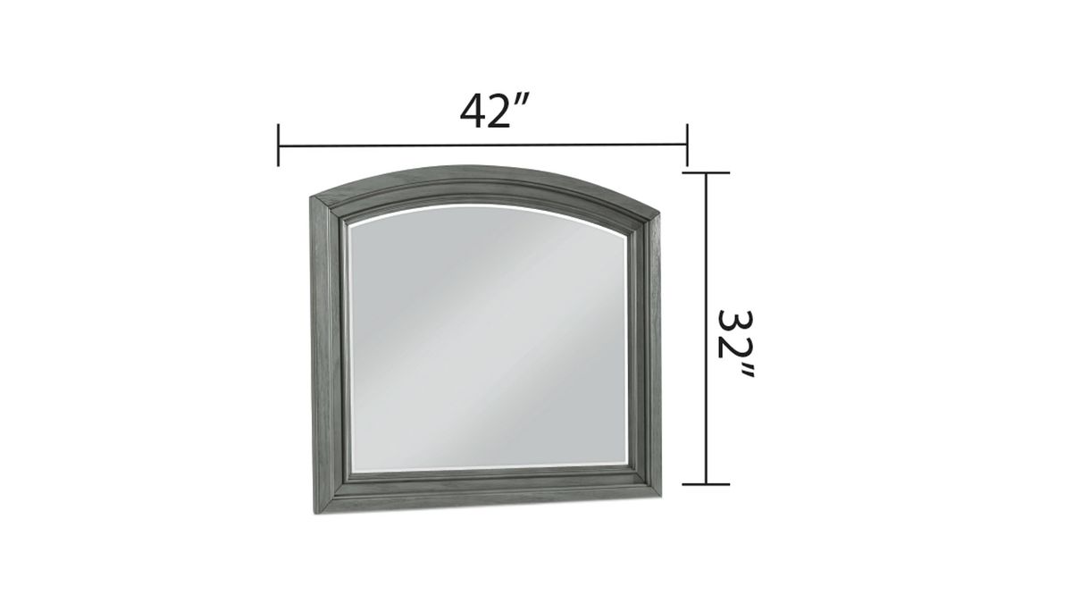 Galaxy Home Jackson Mirror Gray