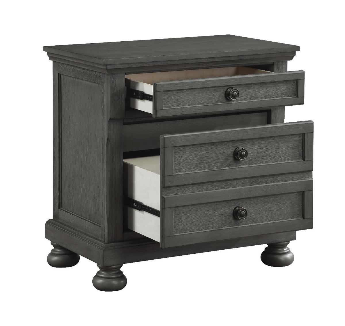 Galaxy Home Jackson Nightstand Gray