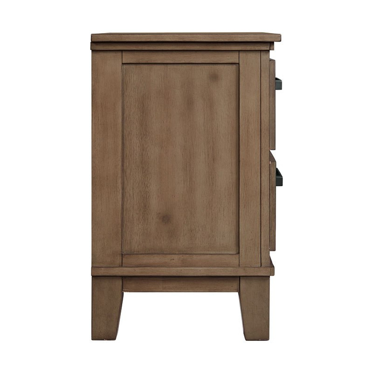 Elements International Jolene Nightstand in Grey