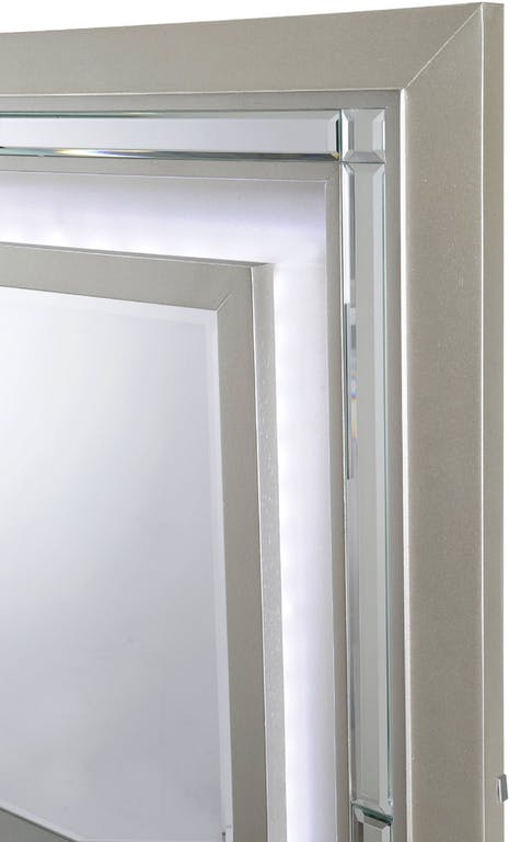 Elements International Platinum Mirror in Golden Champagne