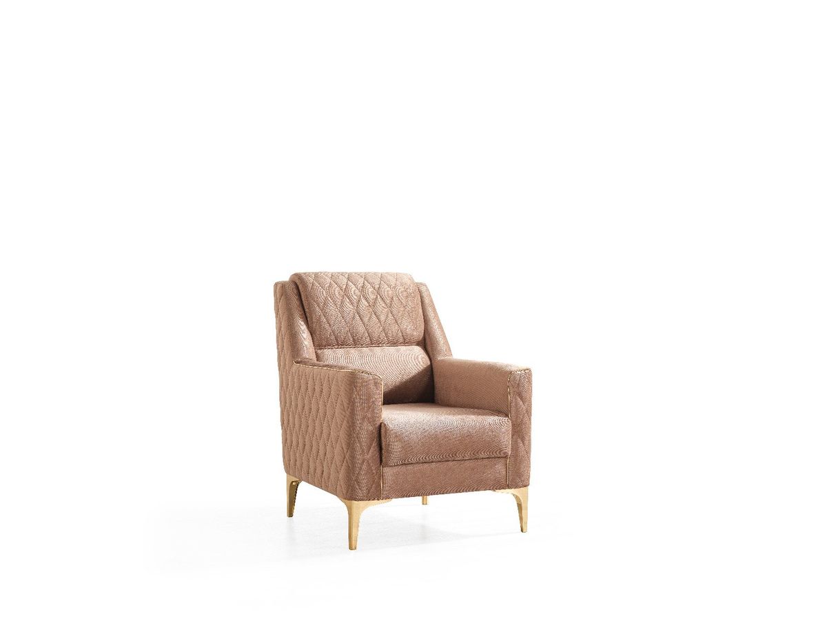 Galaxy Home Luna Chair in Copper - galleria furniture outlet