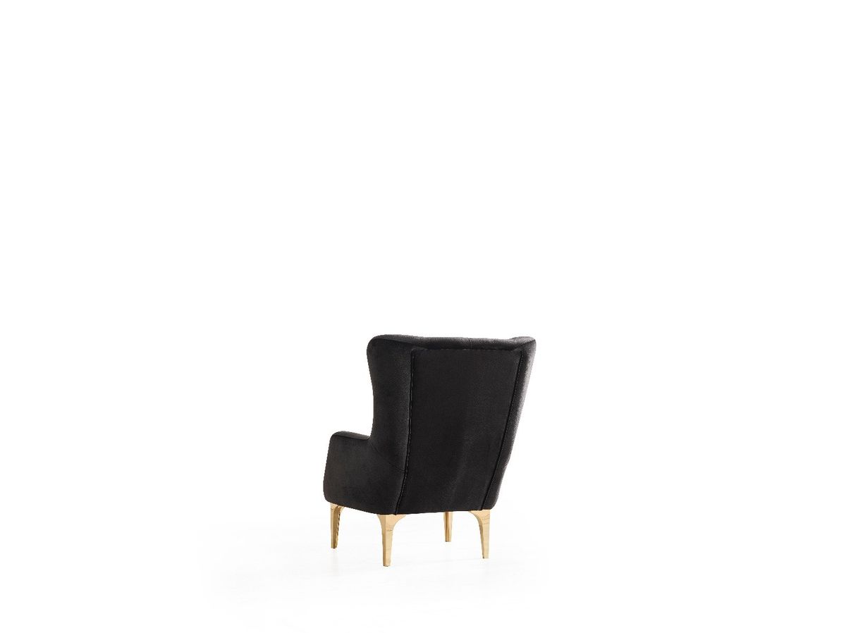 Galaxy Home Lust Chair in Black - galleria furniture outlet