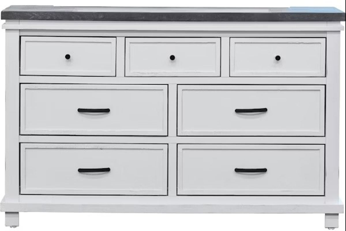 Elements International Madison Dresser in White image