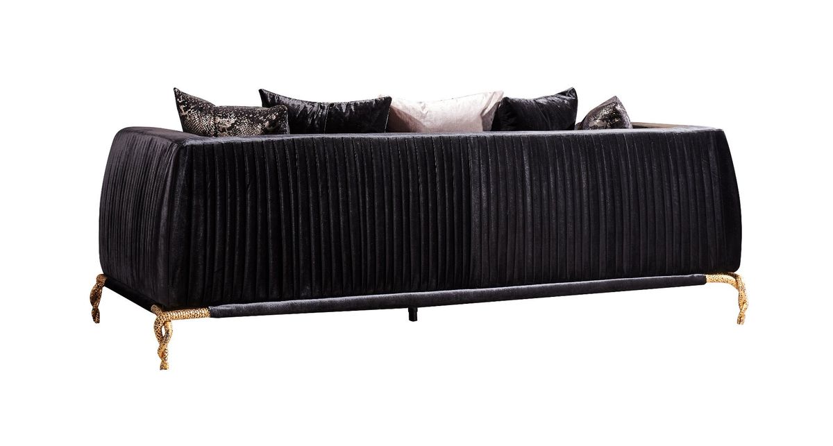 Galaxy Home Majesty Sofa in Black