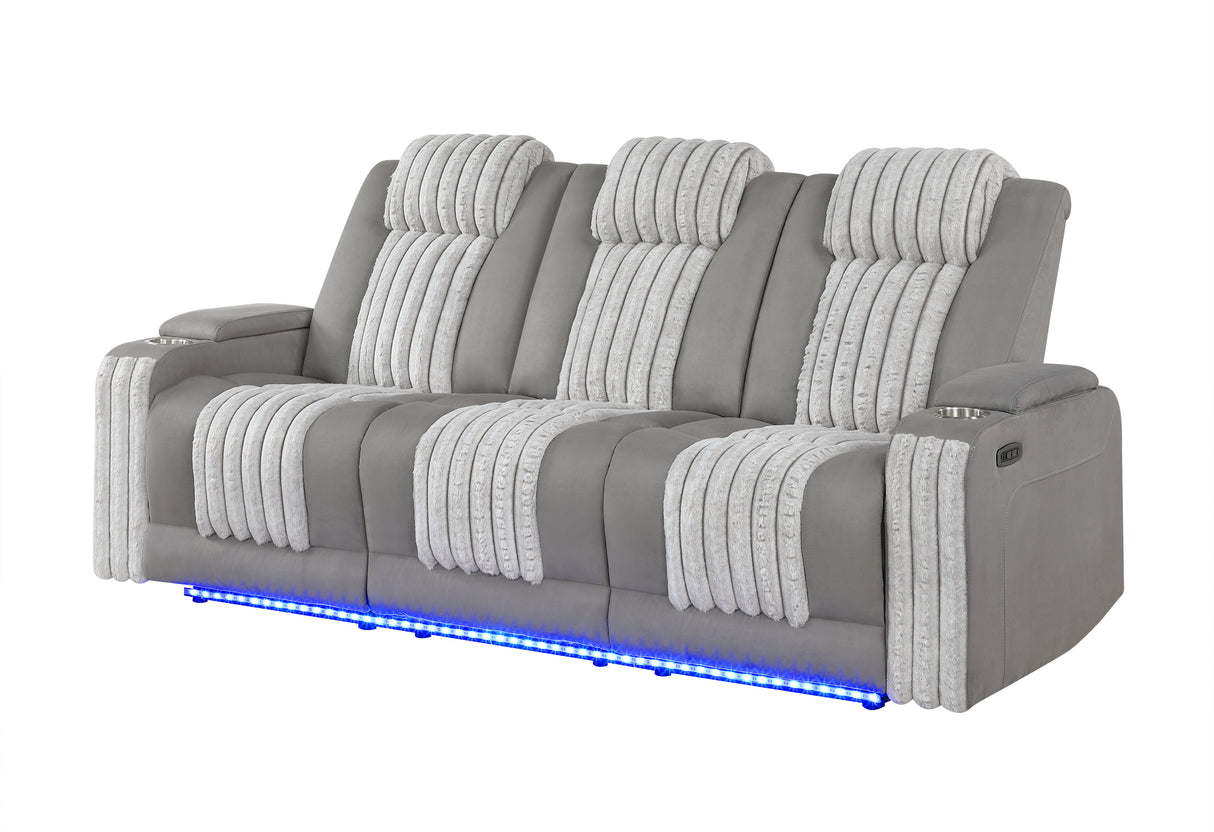 U8000 Pwr Rec Sofa with PHR, Ddt, Reading and LED