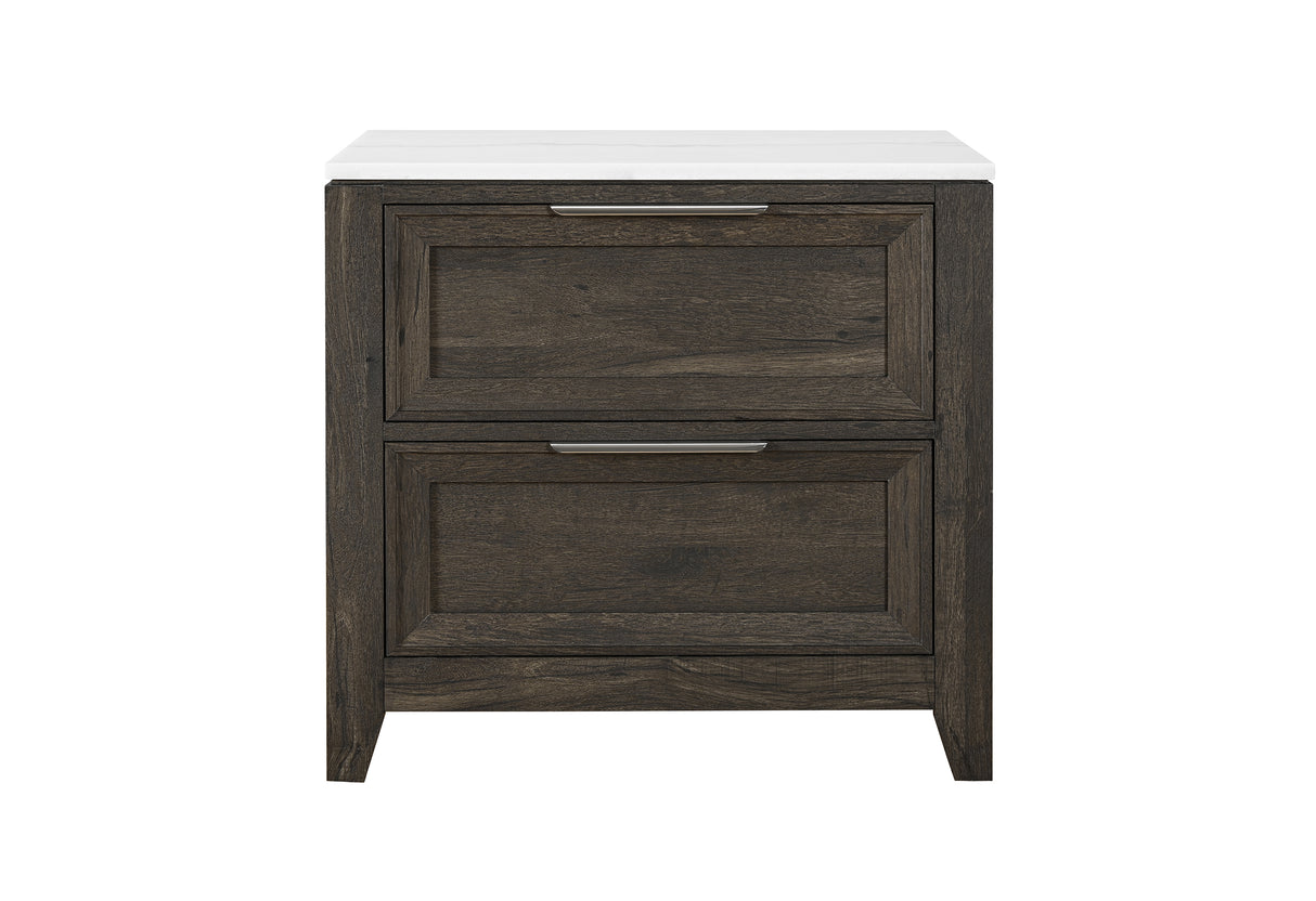 MARIAH DARK BROWN NIGHTSTAND