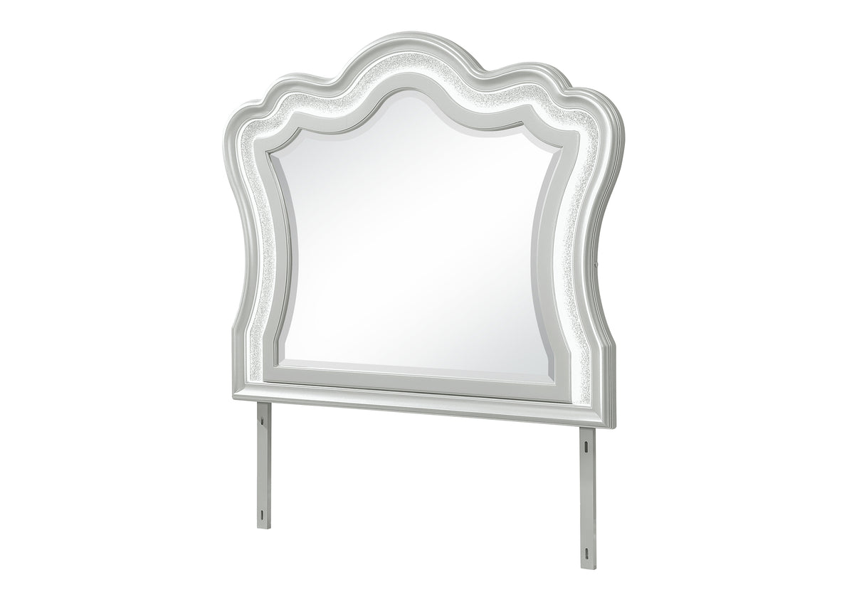 ARIA SILVER MIRROR WITH LED