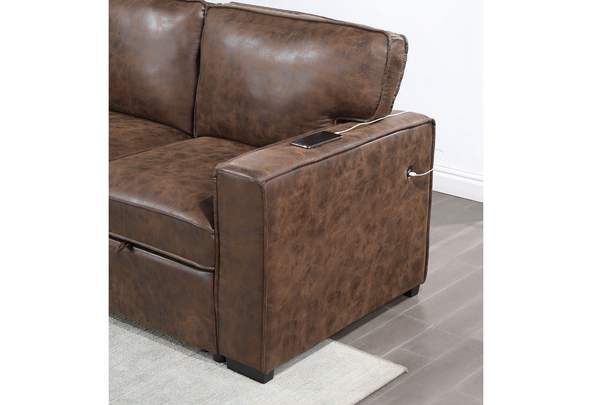 U0203 Reversible Pull Out Sofa Bed