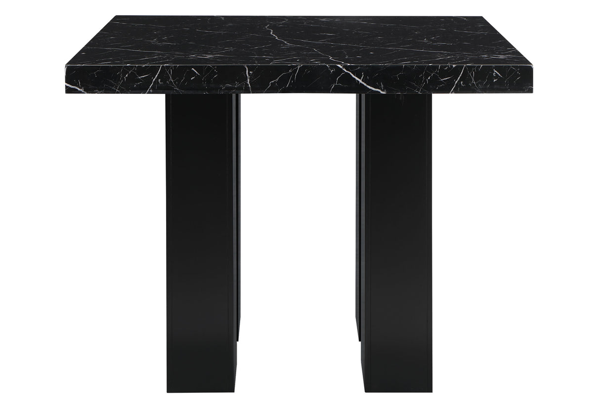 D04 BLACK BAR TABLE + 6 D04BS
