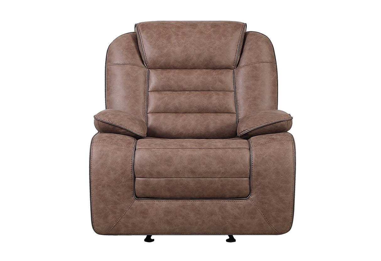 U2250 BROWN GLIDER RECLINER