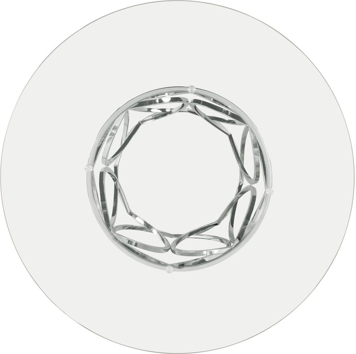 Elements International Merlin Round Dining Table