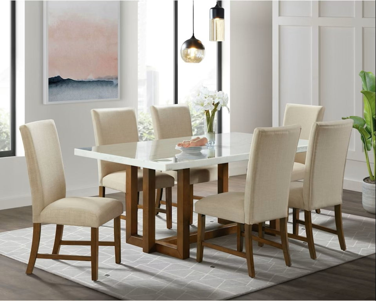 Elements International Morris Side Chair in Espresso