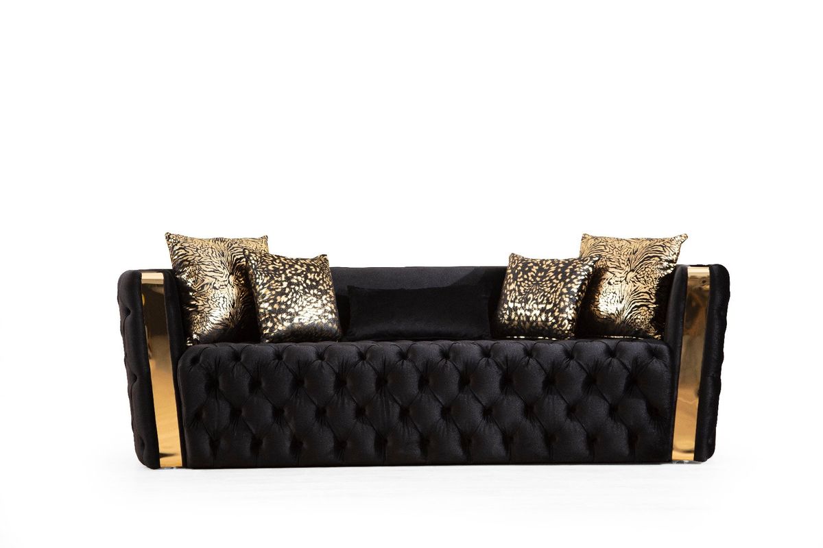 Galaxy Home Naomi Sofa in Black image