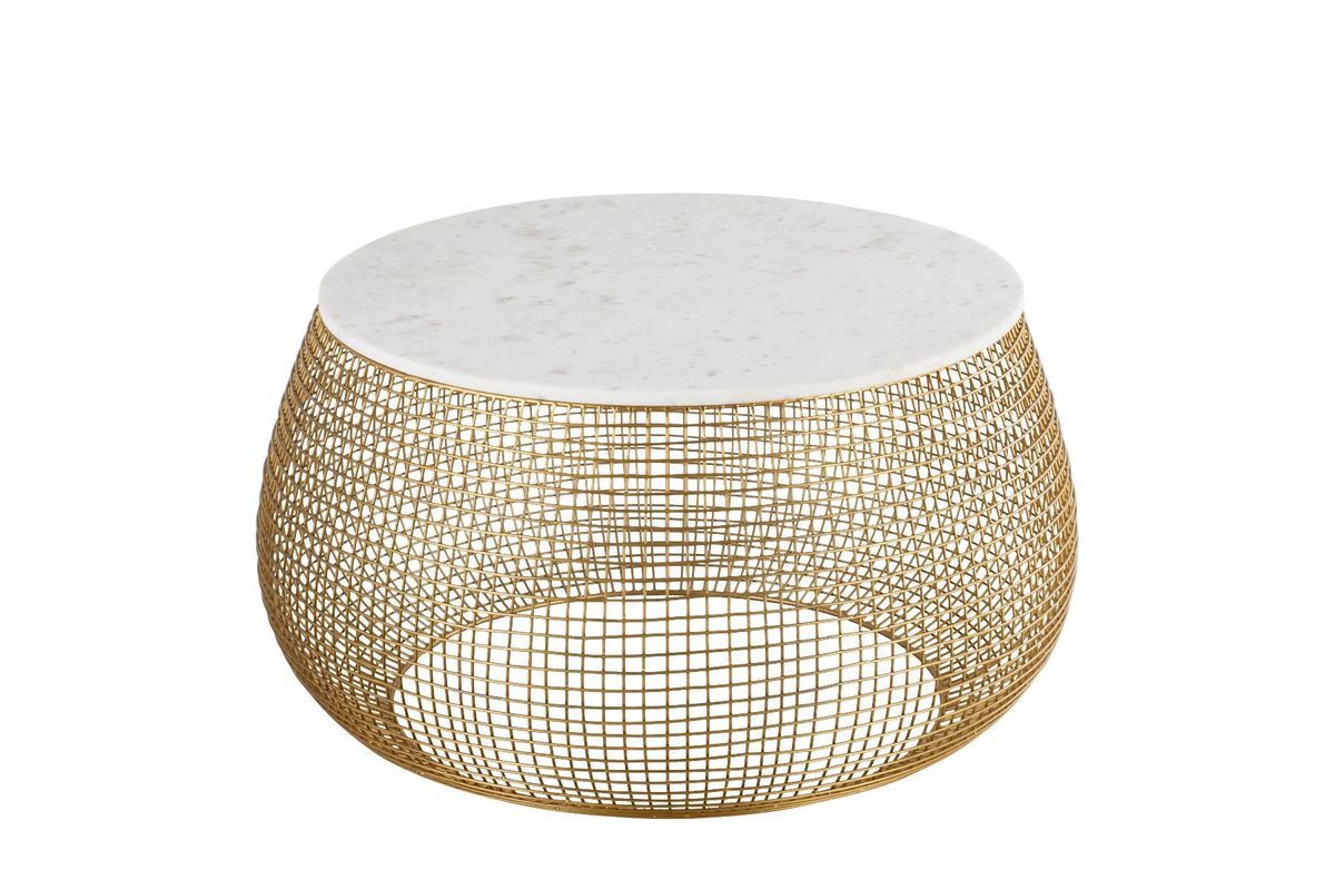 Galaxy Home T3007-36-25 Coffee Table in Gold