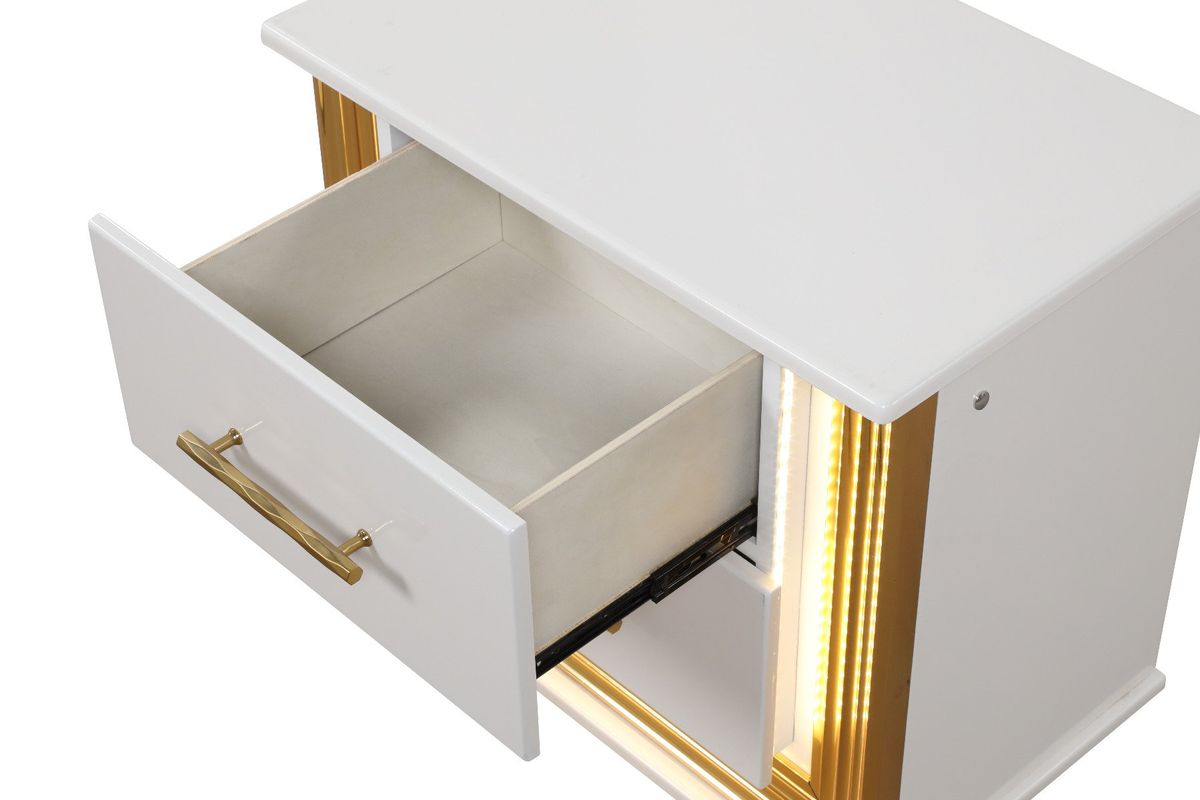 Galaxy Home Obsession Nightstand White