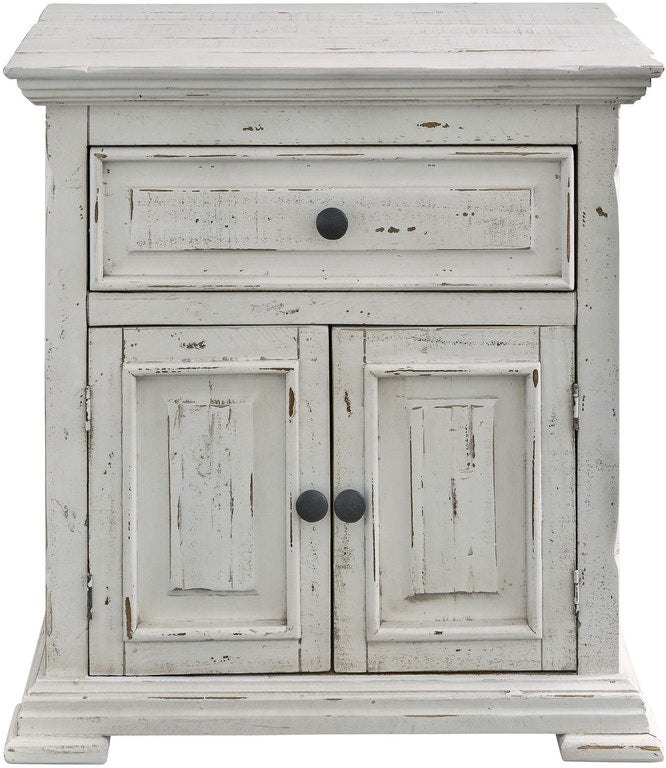 Elements International Olivia White Nightstand image