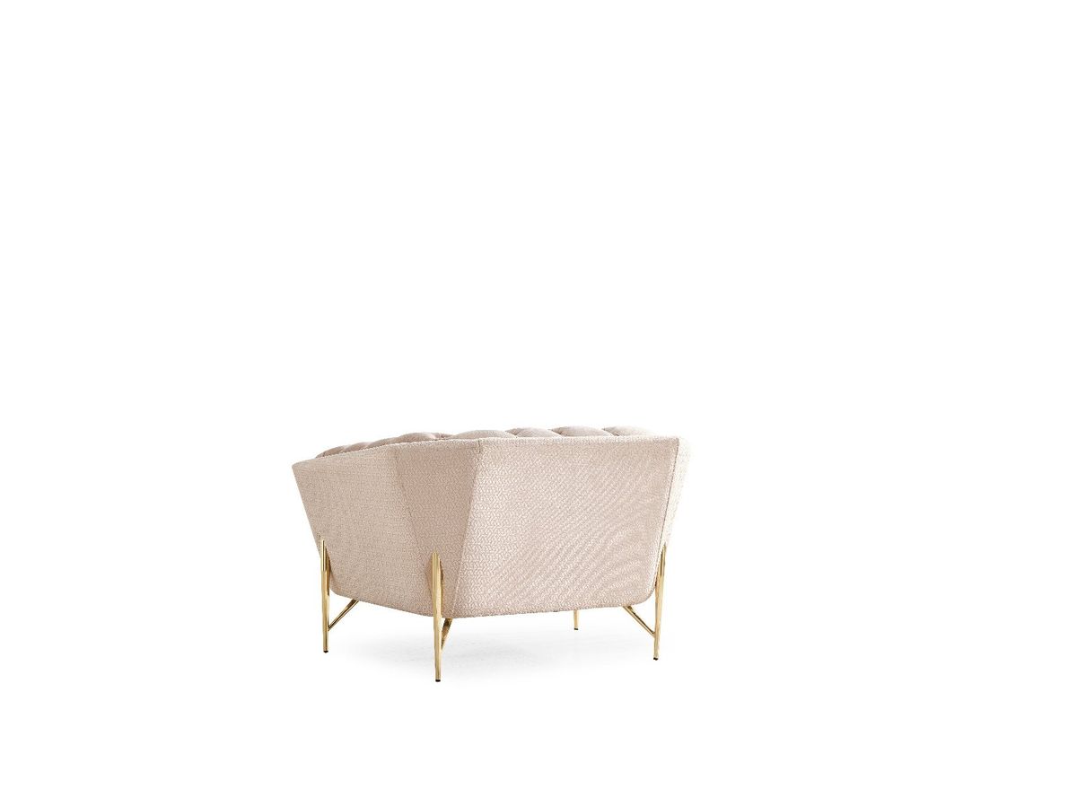 Galaxy Home Presley Chair in Beige - galleria furniture outlet