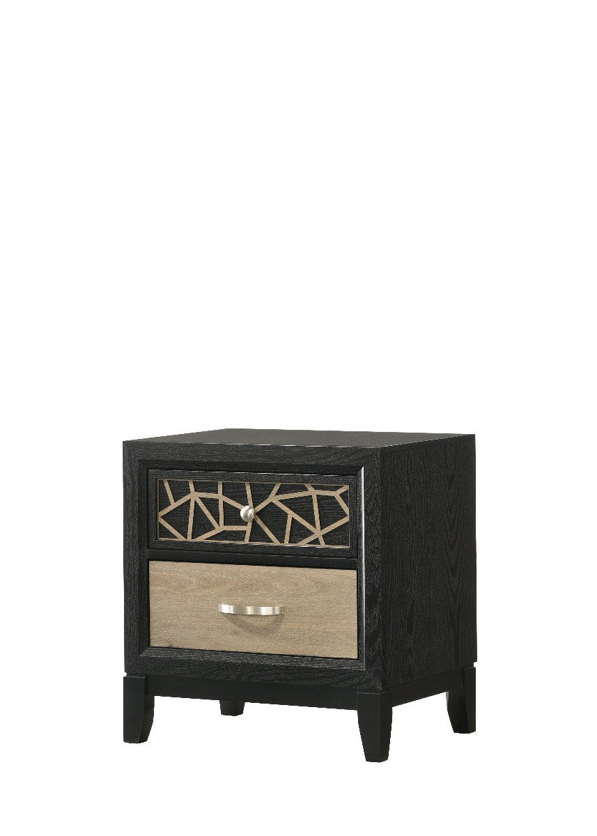 Galaxy Home Selena Nightstand Black image