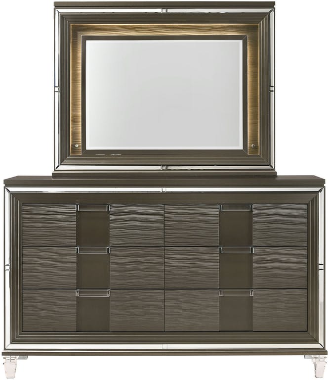 Elements International Twenty Nine Mirror in Copper