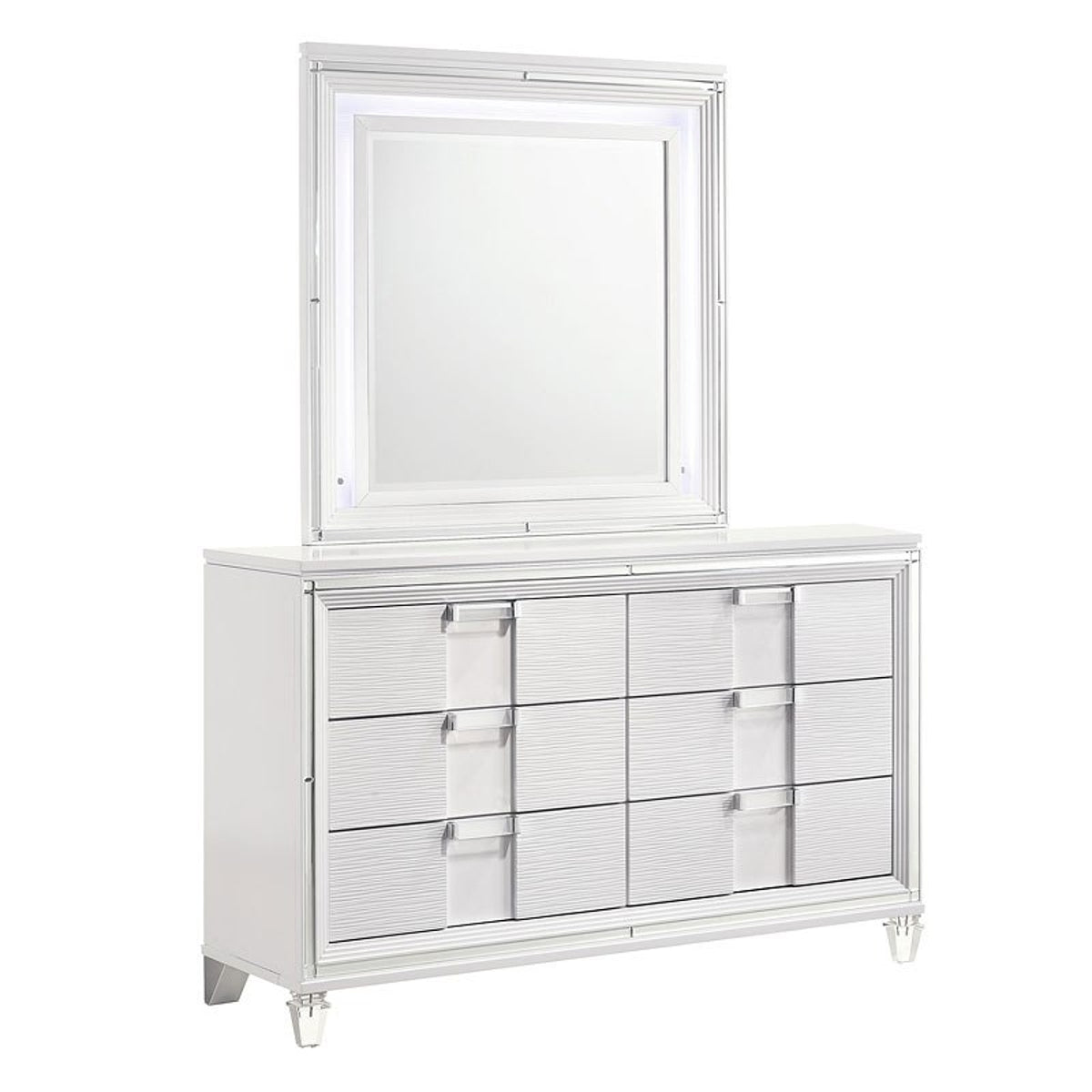 Elements International Twenty Nine Youth Dresser in White