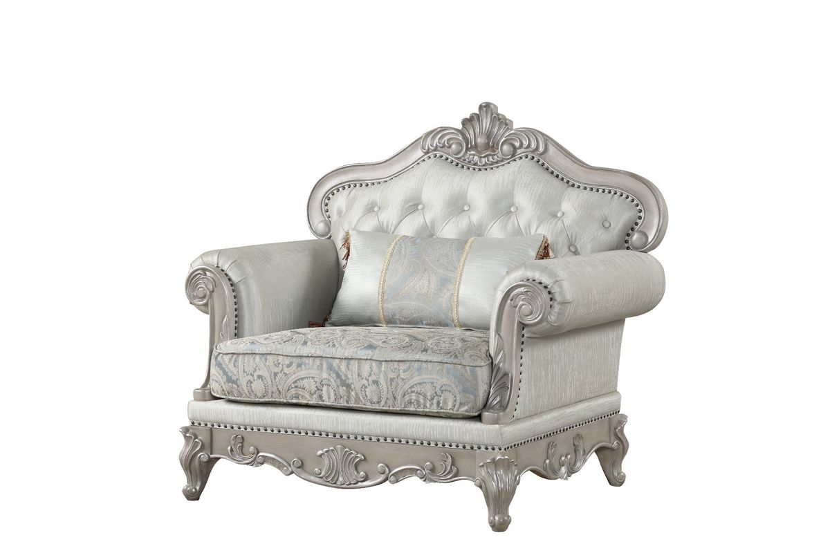 Galaxy Home Tuscan Chair in Grey image