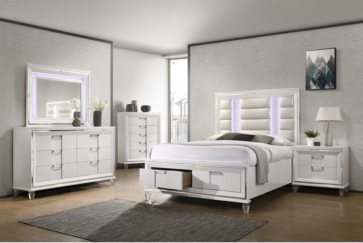 Elements International Twenty Nine Dresser in White