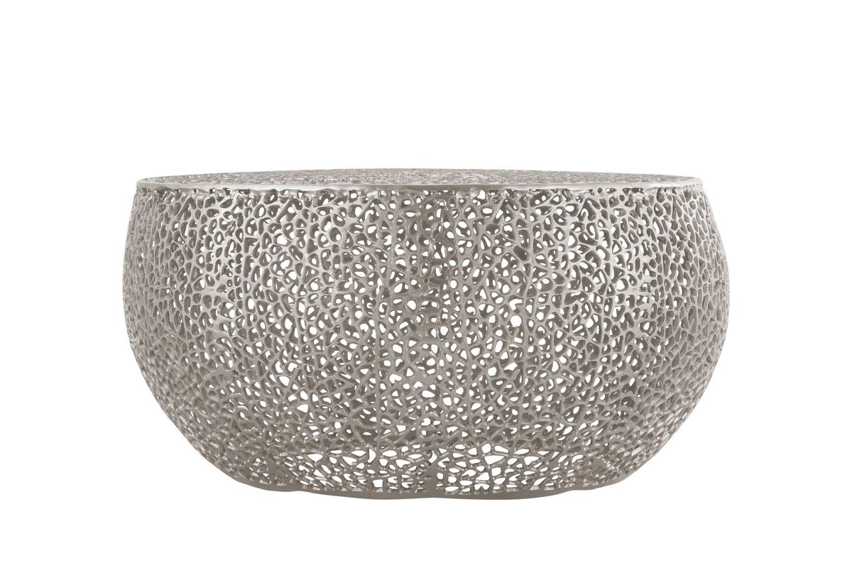 Galaxy Home T3502-32 Coffee Table in Silver