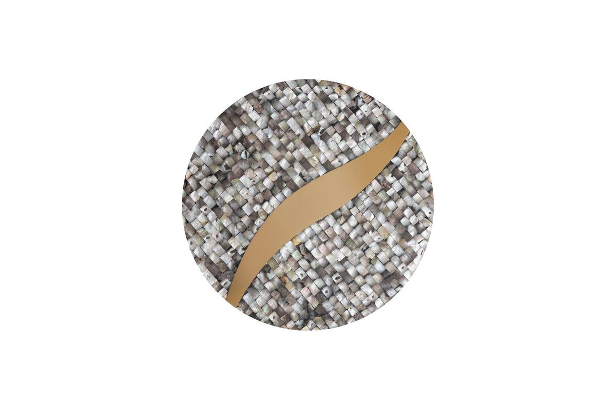 Galaxy Home ET 1207-16 End Table in Gold