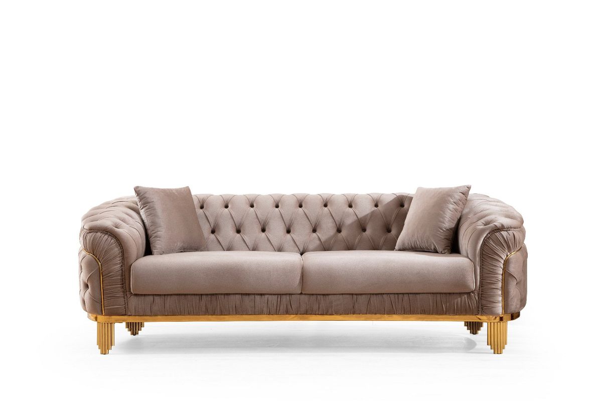 Galaxy Home Vanessa Sofa in Taupe image